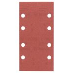 Set 10 foi abrazive Bosch 93x185 mm, granulatie R180, 8 gauri