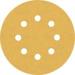 Set 5 foi abrazive Bosch C470, 125 mm, granulatie 180, 8 gauri