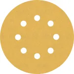 Set 5 foi abrazive Bosch C470, 125 mm, granulatie 180, 8 gauri