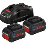 Bosch Set GAL1880CV + 2xGBA18V-Set incarcator rapid Li-Ion 18V, 8Ah +2Acumulatori Li-Ion 18V, 5.5Ah