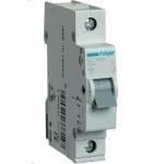 Intrerupator automat Hager MC163, 63A, 1P, 6kA, curba C