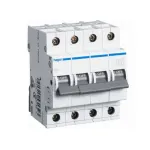 Intrerupator automat Hager MY410 10A 4P curba C 4.5kA pentru tablou electric