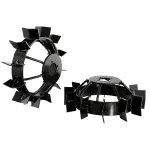 Set 2 roti metalice ProGarden RM47 pentru motocultor Campo U, 475 mm