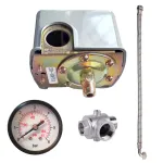 Set accesorii hidrofor ProGarden cu presostat, manometru si racord 5 cai