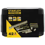 Set tubulare Stanley FatMax 1/4 cu clichet 120 dinti, 42 piese