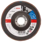 Disc evantai Bosch Best for Metal 125 mm, granulație G120