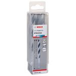 Set 10 burghie pentru metal Bosch HSS PointTeQ 9,5 x 125 mm