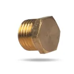 Dop filetat 1/4 inch din alama pentru inchidere instalatii