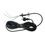 Cablu alimentare ProGarden MYYM 3G1 mm², 10 m, Schuko 16A cu flansa