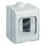 Doză etanșă PT Vimar, 1 modul, IP55, alb, 65x68x83 mm