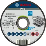 Disc de tăiere Bosch Pro pentru inox și metal, 115 x 1 mm