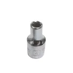 Cheie tubulară hexagonală 1/4, 6 puncte, 4 mm din crom-vanadiu