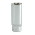 Cheie tubulara lunga 3/8, 22 mm, hexagonala, din crom-vanadiu