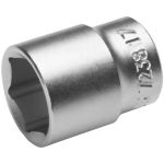 Cheie tubulară hexagonală 3/8, 6 mm, din crom-vanadiu