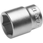 Cheie tubulară hexagonală 3/8, 6 mm, din crom-vanadiu