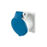 Priză cu capac Mennekes 16A 230V IP44, montaj aparent, 3 poli