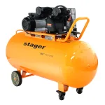 Compresor aer Stager Air 32C250, 250L, 10 bar, 324 l/min, monofazat