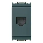 Priză telefon RJ11 Vimar Idea, gri, 1 modul, IP20