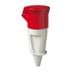 Priză industrială CEE Walther 63A 400V, 5 poli, IP44, cu capac