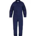 Combinezon de lucru din doc 250 g/mp, bluemarin-galben, marimea XL