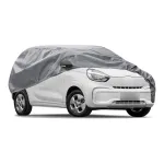 Husă auto completă mărimea M, respirabilă și hidrofugă, gri