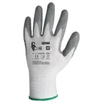 Mănuși de protecție Abrak mărimea 9 cu palmă din spumă de nitril