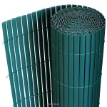 Rola gard PVC verde 200x300 cm pentru balcon, terasa si gradina