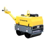 Cilindru vibrocompactor dublu Stager CDV65-2 cu motor Loncin 14 HP