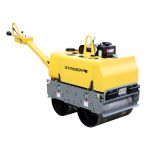 Cilindru vibrocompactor dublu Stager CDV65-6, 65 cm, motor HR186FA