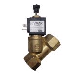 Electrovalvă gaz Vimar 3/4 inch, 12V DC, resetare manuală, 13W