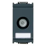 Priză TV modulară Vimar 5-2400 MHz, 20 dB, negru, încastrată