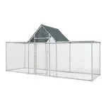 Țarc exterior acoperit pentru păsări Arguin 300x100x150 cm