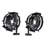 Set 2 roți metalice ProGarden 400x8 cu manicot 23 mm pentru motocultor