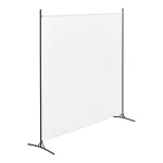 Paravan despărțitor Tarazona 176x175 cm alb, pentru interior și terasă