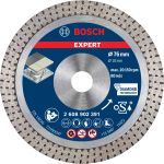 Disc diamantat Bosch Expert HardCeramic pentru ceramică dură, 76x10 mm