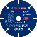Disc de tăiere Bosch EXPERT Multi Material din carbură, 76 x 10 mm