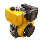 Motor diesel STAGER 5.7kW, 418cc, 4 timpi, ax cu pana, pornire electrica