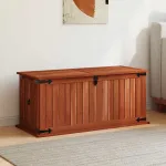 Cufăr de depozitare, 90x45x40 cm, lemn masiv de acacia GartenMobel Dekor
