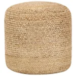 Taburet lucrat manual, 40 x 45 cm, iută GartenMobel Dekor