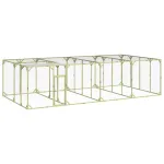 Coteț de găini, 800x400x200 cm, lemn masiv de pin impregnat GartenMobel Dekor