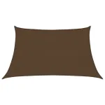 Pânză parasolar, maro, 3/4x2 m, HDPE, 160 g/m² GartenMobel Dekor