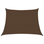 Pânză parasolar, maro, 4/5x3 m, HDPE, 160 g/m² GartenMobel Dekor