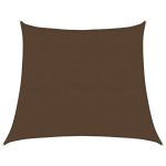 Pânză parasolar, maro, 4/5x4 m, HDPE, 160 g/m², trapez GartenMobel Dekor