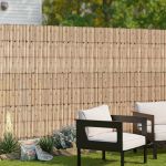 Rola stuf pentru gard și balcon Allzio 500x200 cm, naturală