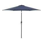 Umbrelă de grădină Altino cu înclinare, 270 cm, albastru închis