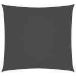 Pânză parasolar, antracit, 4,5x4,5 m, țesătură oxford, pătrat GartenMobel Dekor
