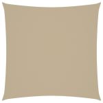 Pânză parasolar, bej, 2,5x2,5 m, țesătură oxford, pătrat GartenMobel Dekor