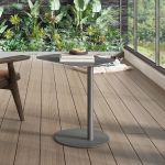 Beistelltisch Nastätten 50x50x38 cm Grau, matt [en.casa]