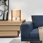 Tischleuchte Solihull Beige / Braun [lux.pro]