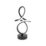 Veioza LED Cetia 30W Impletita Lumina Rece/Calda/Neutra Metal Negru